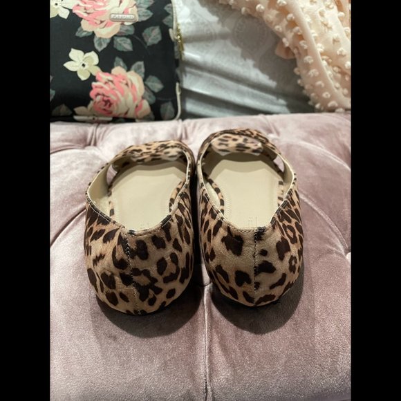 ASOS Peeptoe Ballet Flats in Leopard - Picture 5 of 9
